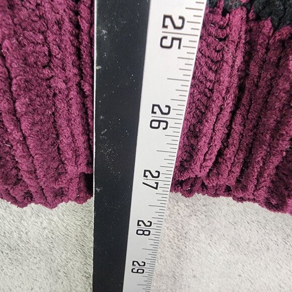 Womens LuLaRoe Striped Open Knit Mariah Sweater Round Neck Long Sleeve Size 3XL - Picture 10 of 11